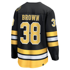 Patrick Brown Boston Bruins Fanatics Home Breakaway Player Jersey - Black - NHL 203411359