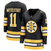 Casey Mittelstadt Boston Bruins Fanatics Women's Home Breakaway Player Jersey - Black - NHL 203412403