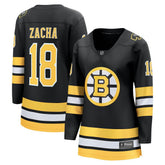 Pavel Zacha Boston Bruins Fanatics Women's Home Breakaway Player Jersey - Black - NHL 203412404
