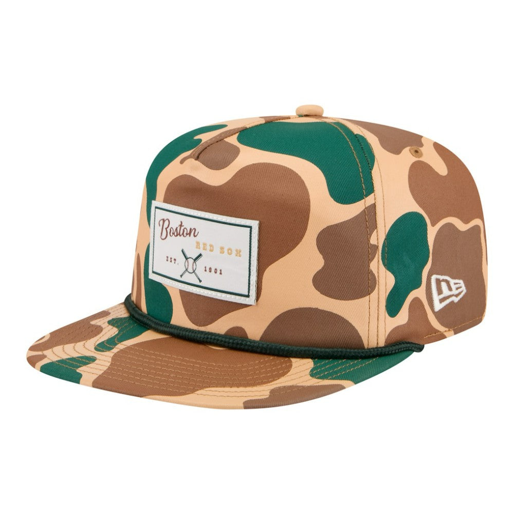 Boston Red Sox New Era Duck 19TWENTY Adjustable Hat - Camo - New Era Lifestyle