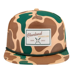 Cleveland Guardians New Era Duck 19TWENTY Adjustable Hat - Camo - New Era on Sale