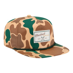 Cleveland Guardians New Era Duck 19TWENTY Adjustable Hat - Camo - New Era on Sale
