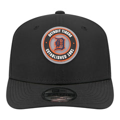 Detroit Tigers New Era Circle 9SEVENTY Adjustable Hat - Black - New Era Lifestyle