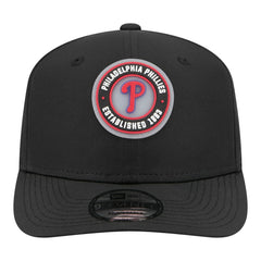Philadelphia Phillies New Era Circle 9SEVENTY Adjustable Hat - Black - New Era Discount