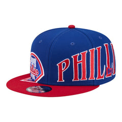Philadelphia Phillies New Era Stretched Two-Tone 9FIFTY Adjustable Hat - Royal/Red - New Era Lifestyle