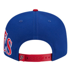 Philadelphia Phillies New Era Stretched Two-Tone 9FIFTY Adjustable Hat - Royal/Red - New Era Lifestyle