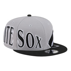 Chicago White Sox New Era Stretched Two-Tone 9FIFTY Adjustable Hat - Gray/Black - New Era Sale