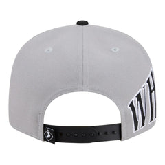 Chicago White Sox New Era Stretched Two-Tone 9FIFTY Adjustable Hat - Gray/Black - New Era Sale