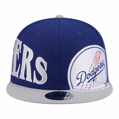 Los Angeles Dodgers New Era Stretched Two-Tone 9FIFTY Adjustable Hat - Royal/Gray - New Era Discount