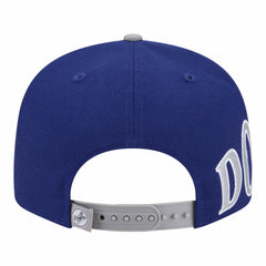 Los Angeles Dodgers New Era Stretched Two-Tone 9FIFTY Adjustable Hat - Royal/Gray - New Era Discount