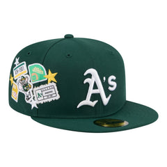 Athletics New Era City Patch 59FIFTY Fitted Hat - Green - New Era Sale