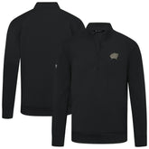 Columbus Blue Jackets Levelwear Copper Upright Quarter-Zip Pullover - Black - NHL 203415630