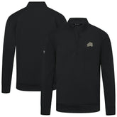 Colorado Avalanche Levelwear Copper Upright Quarter-Zip Pullover - Black - NHL 203415633
