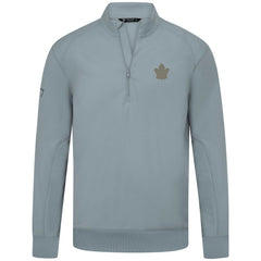 Toronto Maple Leafs Levelwear Copper Upright Quarter-Zip Pullover - Gray - NHL 203415656