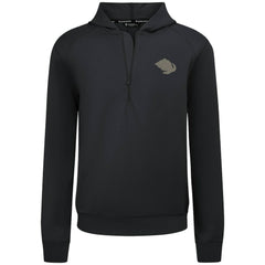 Utah Mammoth Levelwear Technic Quarter-Zip Pullover Hoodie - Black - NHL 203415695