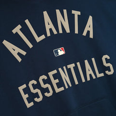 Atlanta Braves Fear of God x MLB Sport Fit Hoodie - Navy/Red - MLB Online