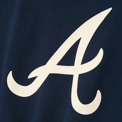 Atlanta Braves Fear of God x MLB Sport Fit Hoodie - Navy/Red - MLB Online