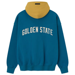 Golden State Warriors Fear of God x NBA Unisex Sport Hoodie Royal/Gold