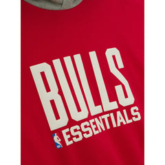 Chicago Bulls Fear of God x NBA Unisex Sport Hoodie Red/Heather Gray
