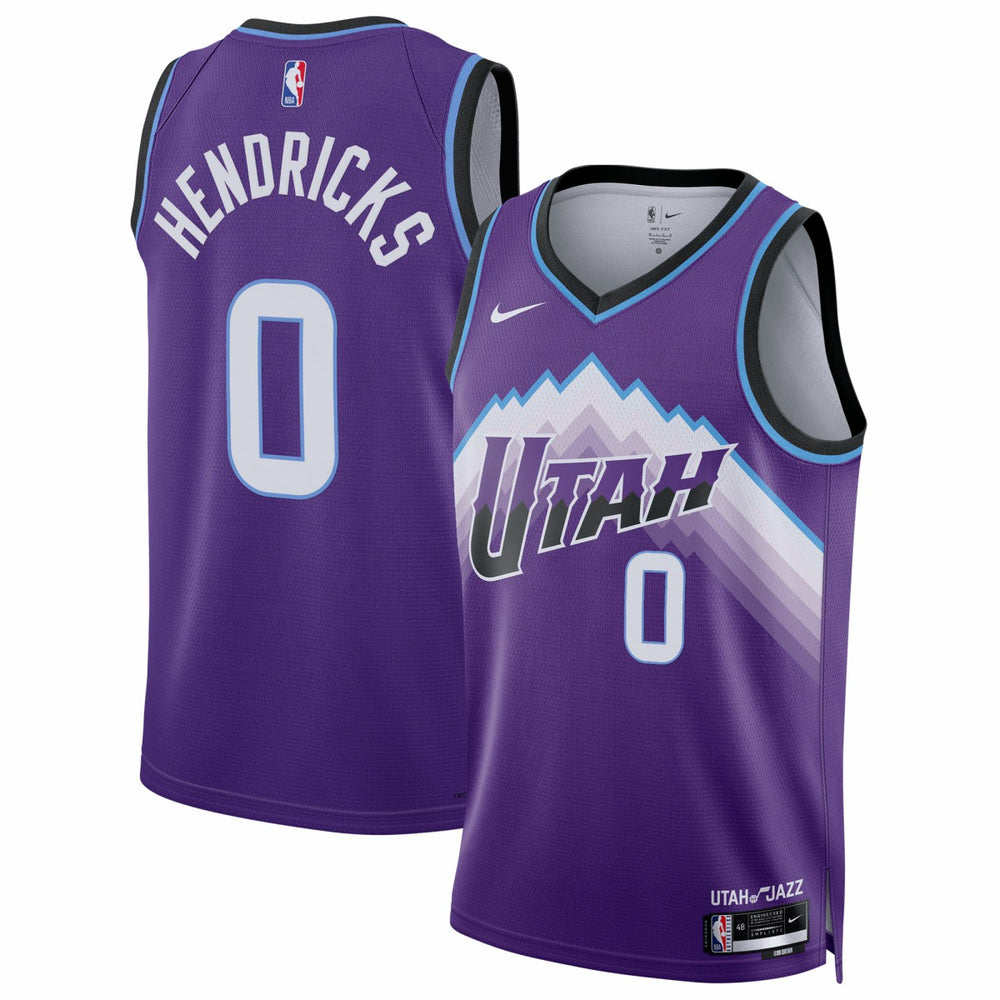 Taylor Hendricks Utah Jazz Unisex Swingman Jersey Icon Edition Purple | Nike for sale