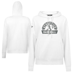 Athletics Levelwear Women's Adorn Banner Arch Hoodie - White - MLB on Sale