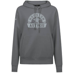 Houston Astros Levelwear Women's Adorn Banner Arch Hoodie - Stone - MLB Sale