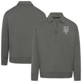 New York Mets Levelwear Women's Canmore Chenille Logo Quarter-Zip Top - Stone - MLB Sale