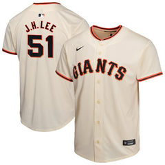 Jung Hoo Lee San Francisco Giants Nike Youth Home Player Game Jersey - Cream - Nike Online