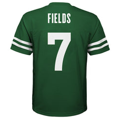 Nike Justin Fields New York Jets Youth Replica Player Jersey Legacy Green