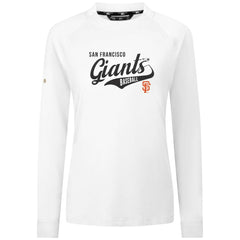 San Francisco Giants Levelwear Women's Slender Glide T-Shirt - White - MLB Discount