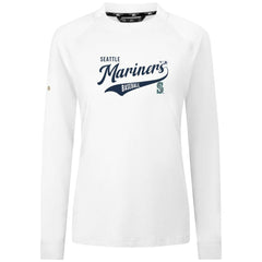 Seattle Mariners Levelwear Women's Slender Glide T-Shirt - White - MLB Online