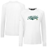 Athletics Levelwear Women's Slender Glide T-Shirt - White - MLB Lifestyle