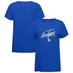 Los Angeles Dodgers Levelwear Women's Influx Sizzle T-Shirt - Royal - MLB Discount
