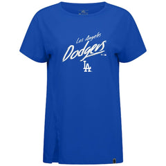 Los Angeles Dodgers Levelwear Women's Influx Sizzle T-Shirt - Royal - MLB Discount