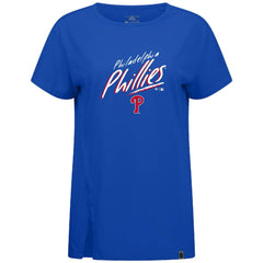 Philadelphia Phillies Levelwear Women's Influx Sizzle T-Shirt - Royal - MLB on Sale