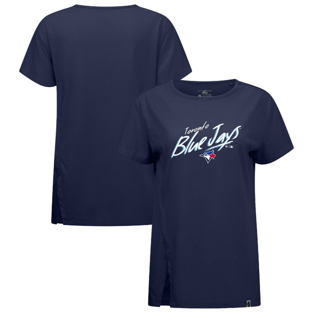 Toronto Blue Jays Levelwear Women's Influx Sizzle T-Shirt - Navy - MLB Online