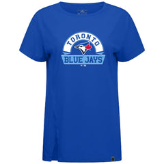 Toronto Blue Jays Levelwear Women's Influx Banner Arch T-Shirt - Royal - MLB on Sale