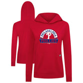 Philadelphia Phillies Levelwear Women's Relay Banner Arch Long Sleeve T-Shirt Hoodie - Red - MLB Online