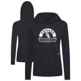 Chicago White Sox Levelwear Women's Relay Banner Arch Long Sleeve T-Shirt Hoodie - Black - MLB Discount