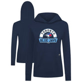 Toronto Blue Jays Levelwear Women's Relay Banner Arch Long Sleeve T-Shirt Hoodie - Royal - MLB Discount