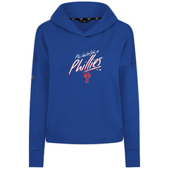 Philadelphia Phillies Levelwear Women's Sweet Sizzle Tri-Blend Hoodie - Royal - MLB Sale