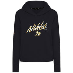 Athletics Levelwear Women's Sweet Sizzle Tri-Blend Hoodie - Black - MLB on Sale