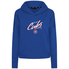 Chicago Cubs Levelwear Women's Sweet Sizzle Tri-Blend Hoodie - Royal - MLB Lifestyle