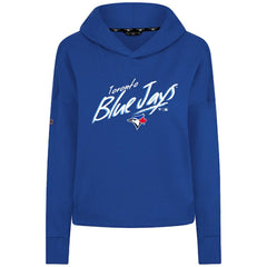 Toronto Blue Jays Levelwear Women's Sweet Sizzle Tri-Blend Hoodie - Royal - MLB Online