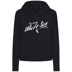 Chicago White Sox Levelwear Women's Sweet Sizzle Tri-Blend Hoodie - Black - MLB Lifestyle