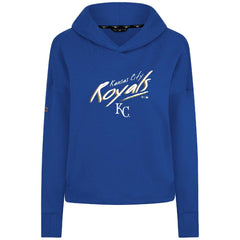 Kansas City Royals Levelwear Women's Sweet Sizzle Tri-Blend Hoodie - Royal - MLB Sale
