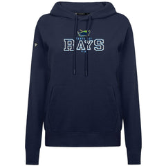 Tampa Bay Rays Levelwear Women's Adorn Journey Hoodie - Navy - MLB on Sale