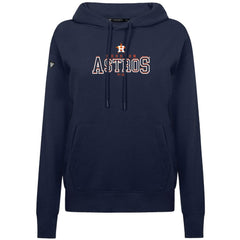 Houston Astros Levelwear Women's Adorn Journey Hoodie - Navy - MLB on Sale