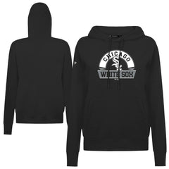 Chicago White Sox Levelwear Women's Adorn Banner Arch Hoodie - Black - MLB Discount