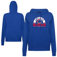 Chicago Cubs Levelwear Women's Adorn Banner Arch Hoodie - Royal - MLB on Sale